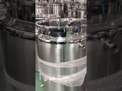 200L/250L/300L SS316l Tangki penyimpanan gel untuk produksi kapsul softgel